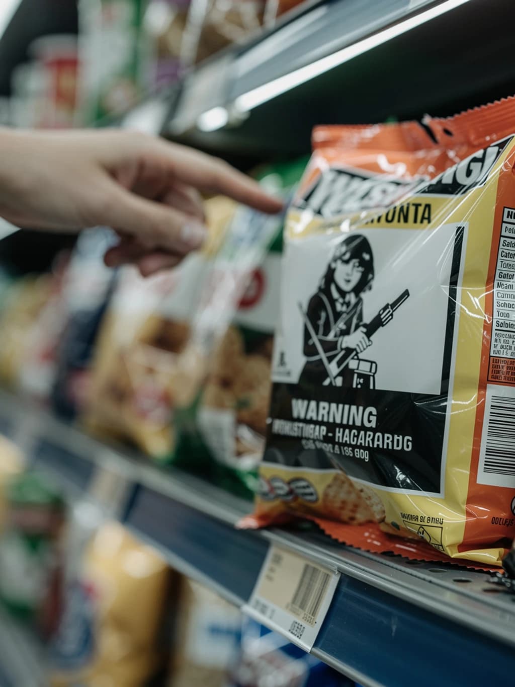 Are bold health warning labels on junk food effective or just a nanny-state move?